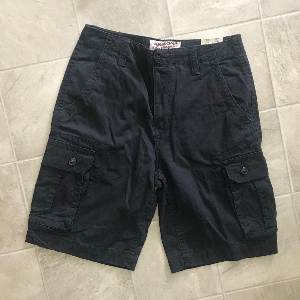 NEW Arizona Cargo Shorts Mens Size 29